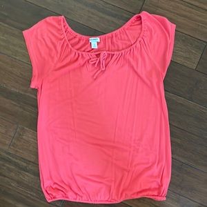 Old Navy bright pink top